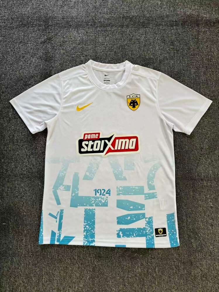Camiseta segunda equipación AEK Atenas 2025/26