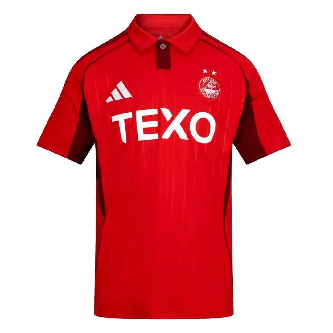 Camiseta de fútbol local del Aberdeen F.C. 2025/26