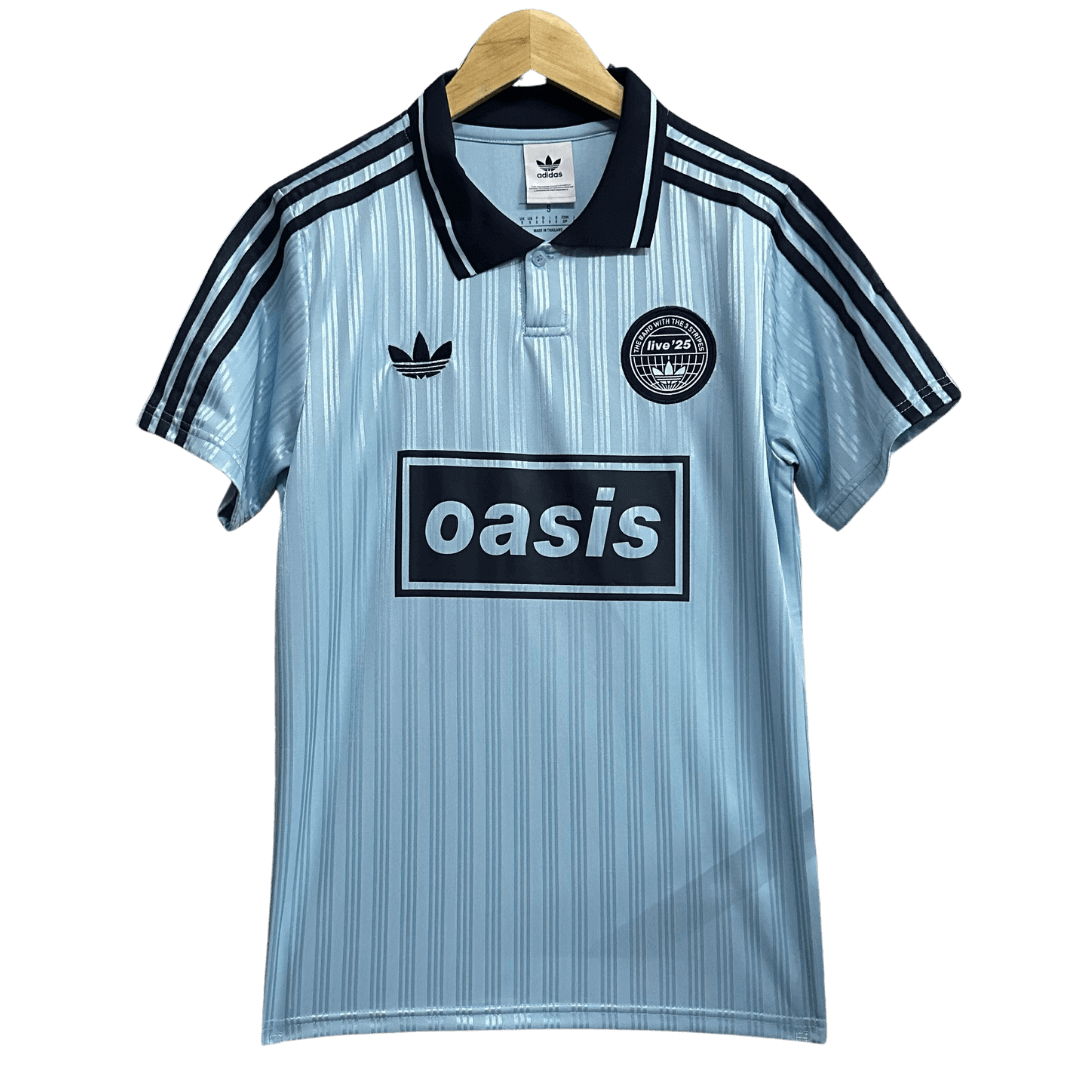 Camiseta jacquard azul Ad x Oasis Tour