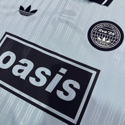 Camiseta jacquard azul Ad x Oasis Tour