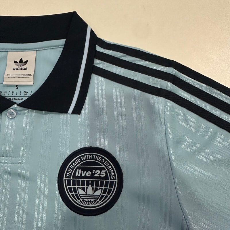 Camiseta jacquard azul Ad x Oasis Tour