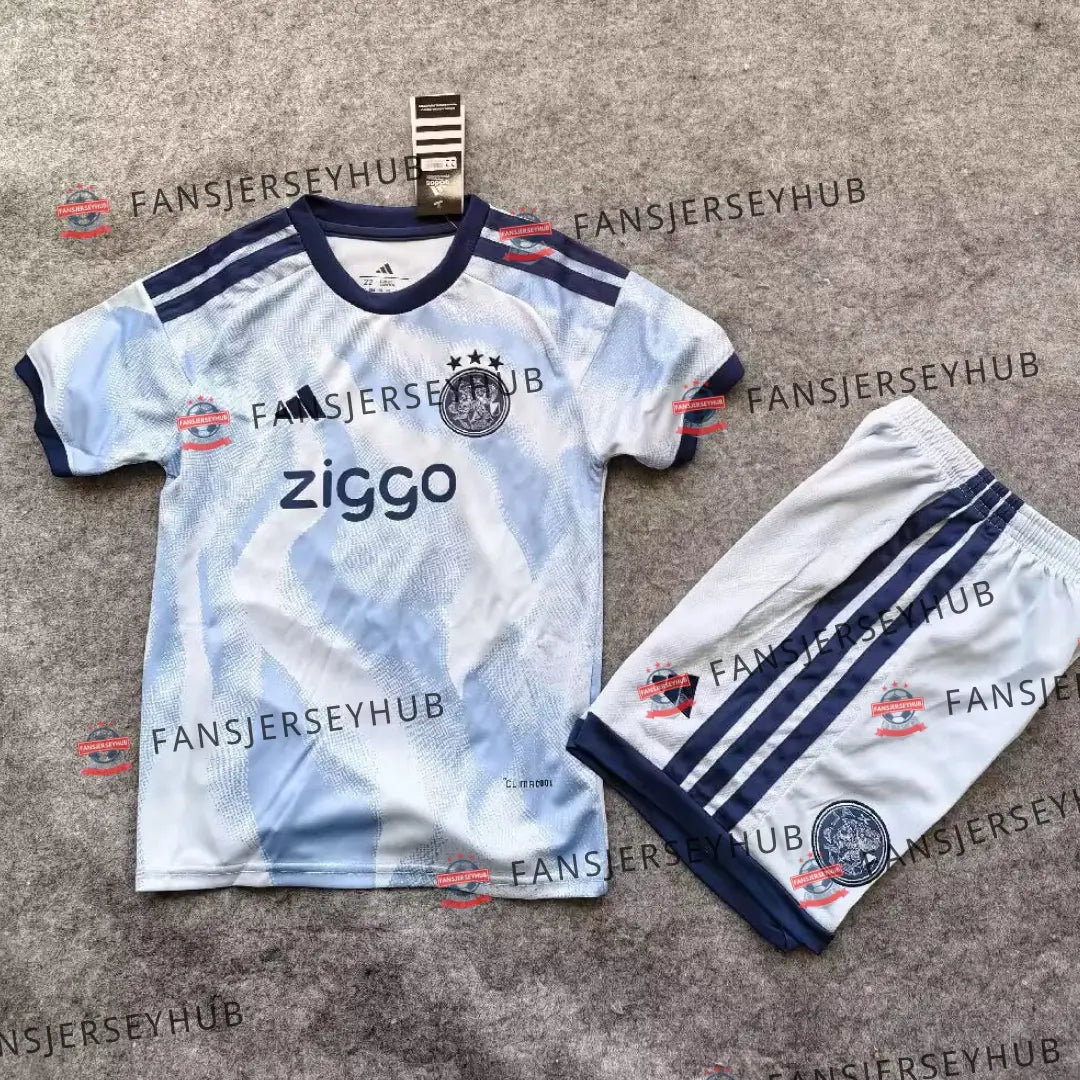 Tercera equipación de visitante del Ajax para niños (Camiseta y pantalón corto) 2025/26