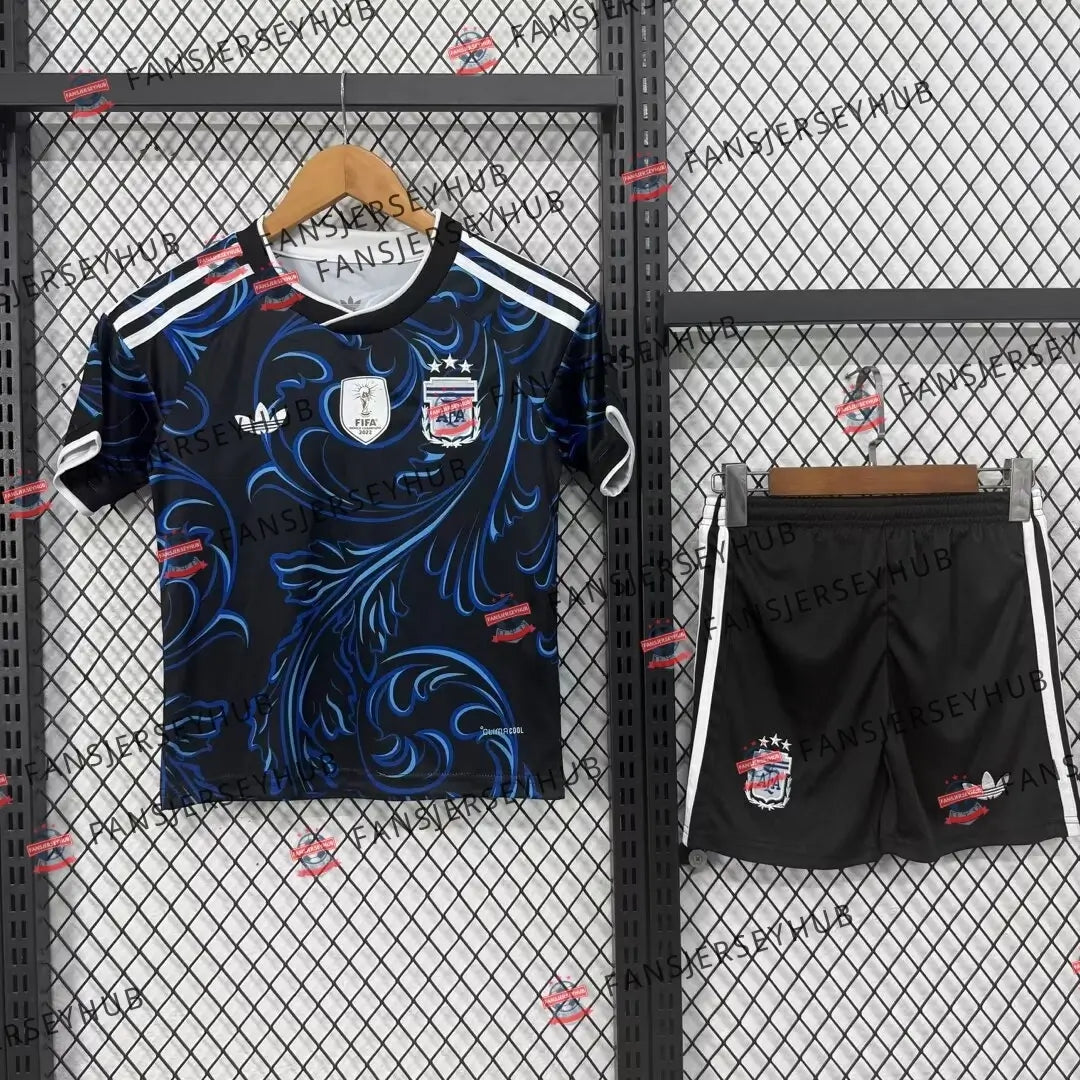 La Albiceleste Away Soccer Kit - Jersey + Shorts 2026 World Cup