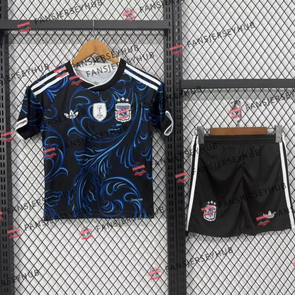 La Albiceleste Away Soccer Kit - Jersey + Shorts 2026 World Cup