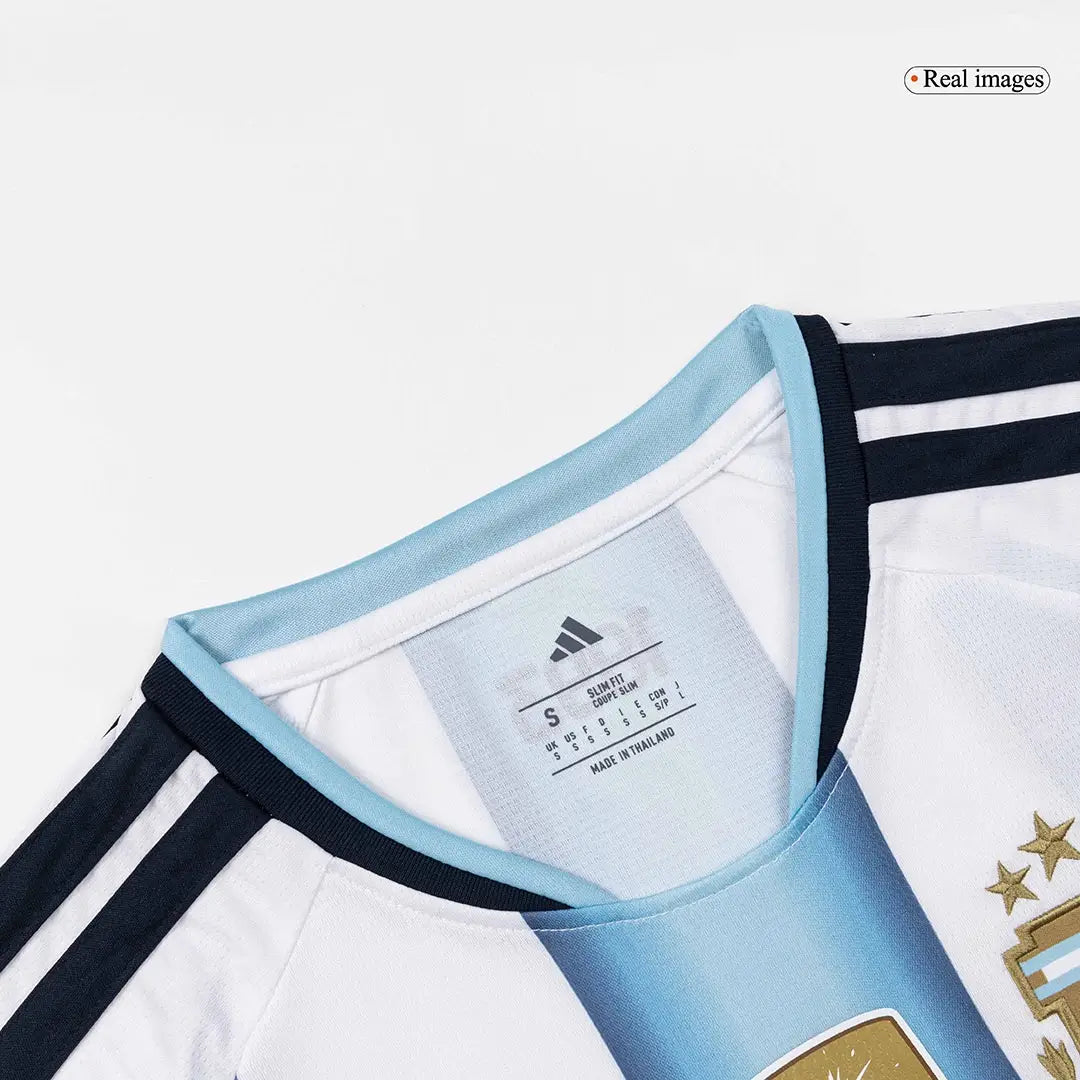 Camiseta de fútbol local de manga larga de Argentina para la Copa Mundial 2026