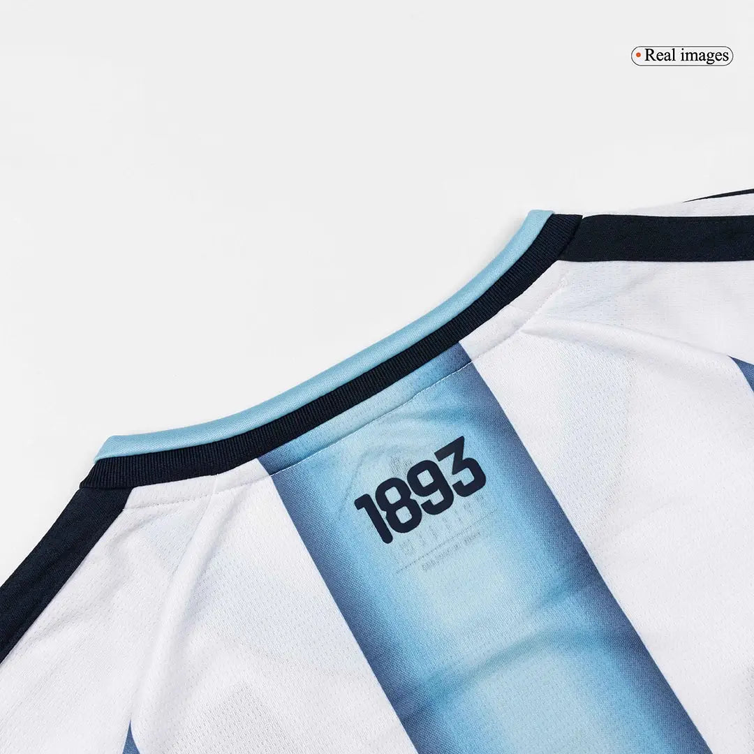 Camiseta de fútbol local de manga larga de Argentina para la Copa Mundial 2026