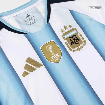Camiseta de fútbol local de manga larga de Argentina para la Copa Mundial 2026