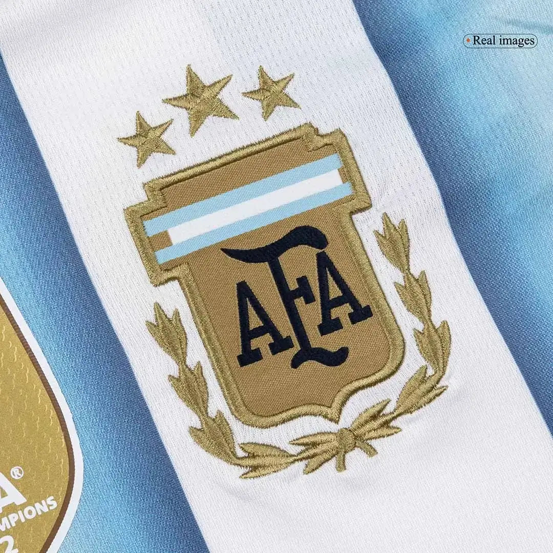 Camiseta de fútbol local de manga larga de Argentina para la Copa Mundial 2026
