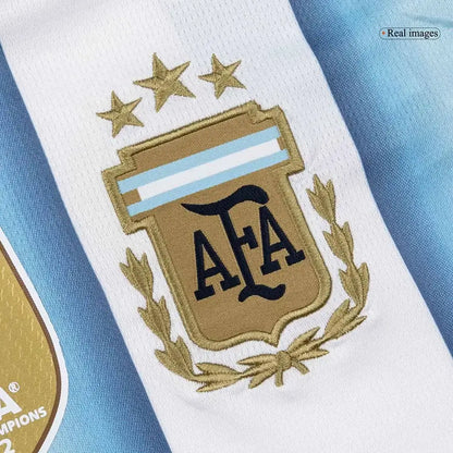 Camiseta de fútbol local de manga larga de Argentina para la Copa Mundial 2026