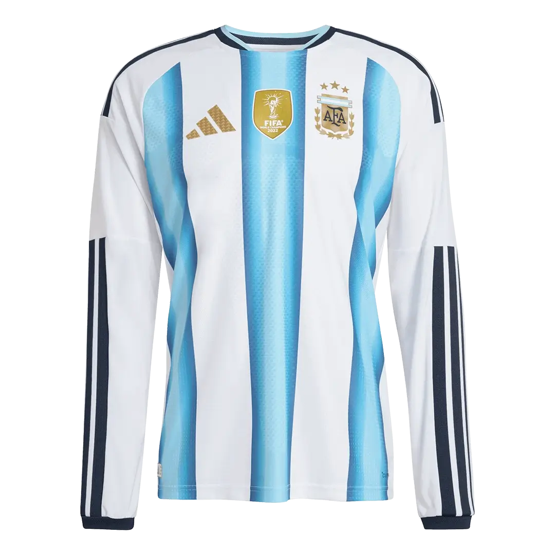 Camiseta de fútbol de manga larga versión jugador de Argentina para el Mundial de 2026