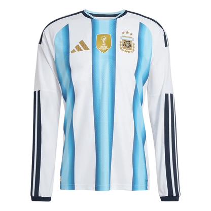 Camiseta de fútbol de manga larga versión jugador de Argentina para el Mundial de 2026