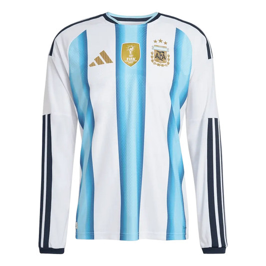 Maillot de football domicile à manches longues version joueur Argentine 2026