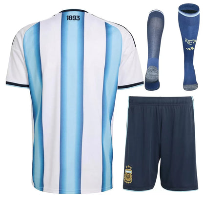 Camiseta de fútbol completa de local de Argentina para la Copa Mundial 2026