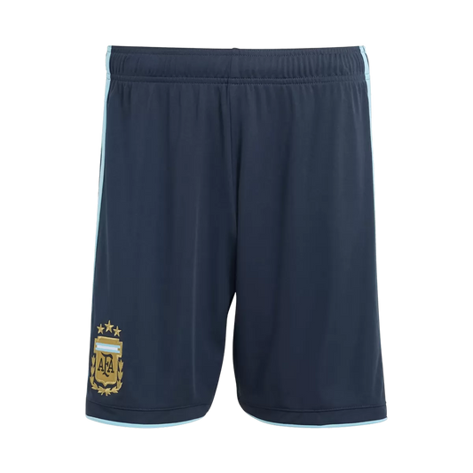 Pantalones cortos de fútbol local de Argentina para la Copa Mundial 2026