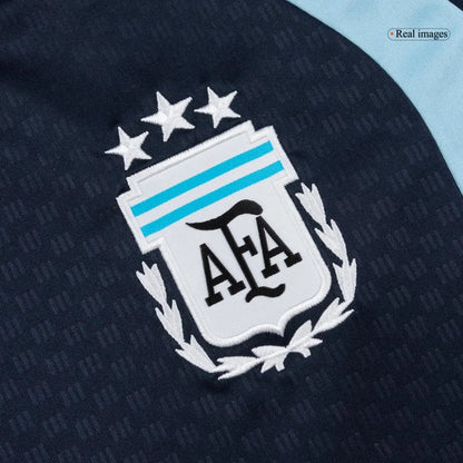 Camiseta de fútbol de Argentina para la Copa Mundial 2026 Azul Marino