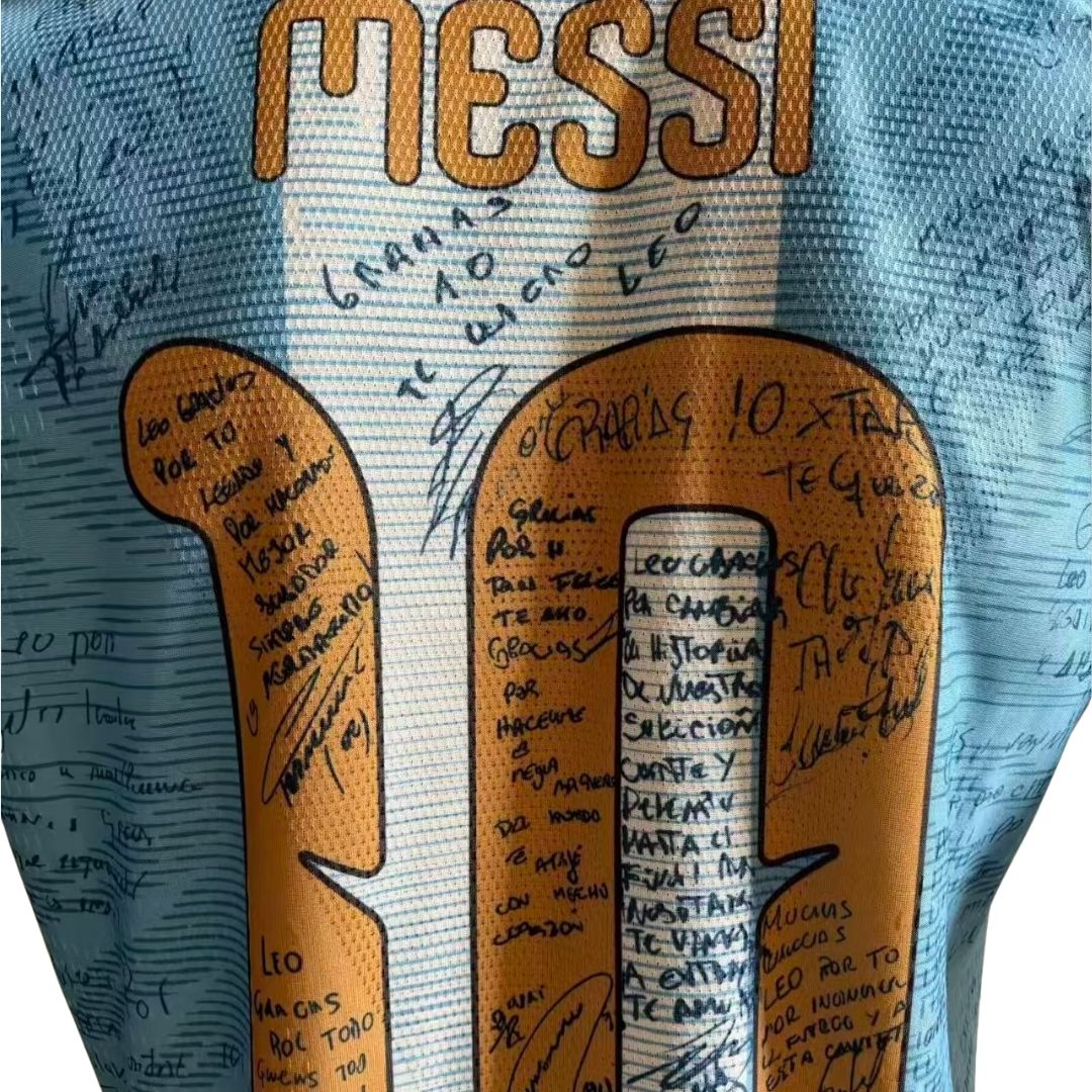 Signed MESSI #10 Argentina X Messi Player Version Jersey 2026