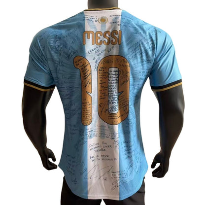 Signed MESSI #10 Argentina X Messi Player Version Jersey 2026
