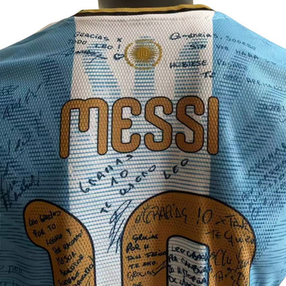 Signed MESSI #10 Argentina X Messi Player Version Jersey 2026