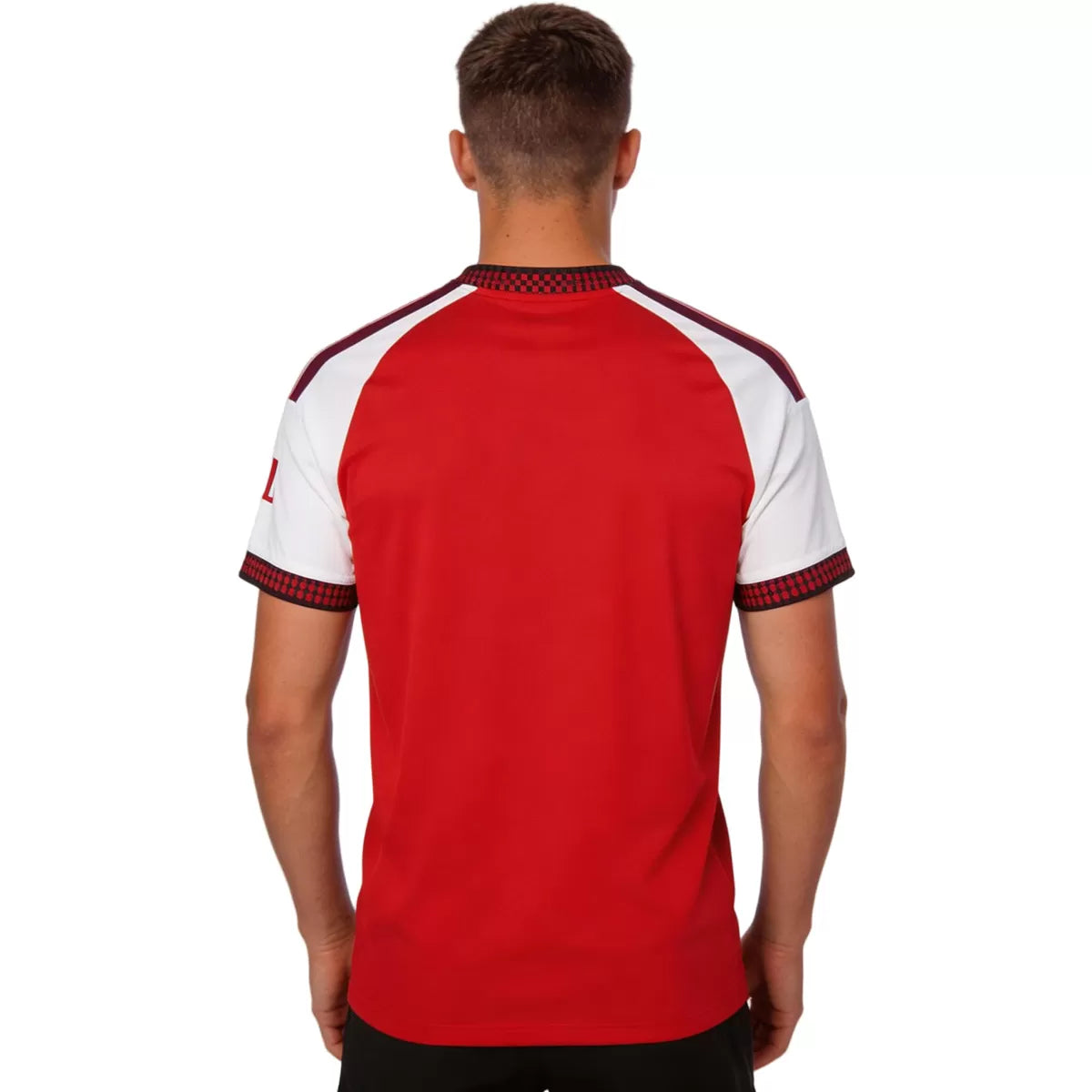 Champions #26 Arsenal Home Soccer Jersey 2026/27 with Badge