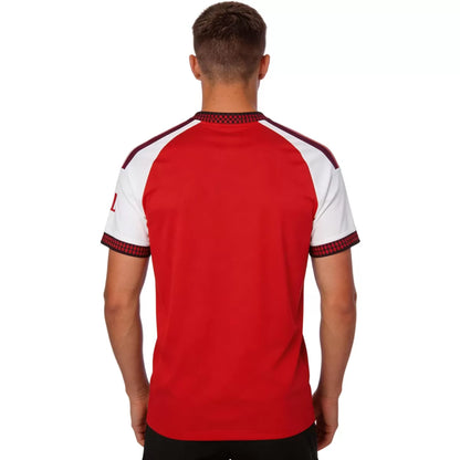 Champions #26 Arsenal Home Soccer Jersey 2026/27 with Badge