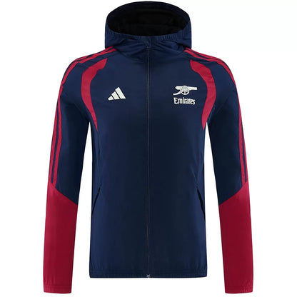 Arsenal Hoodie Windbreaker Jacket Navy 2026/27