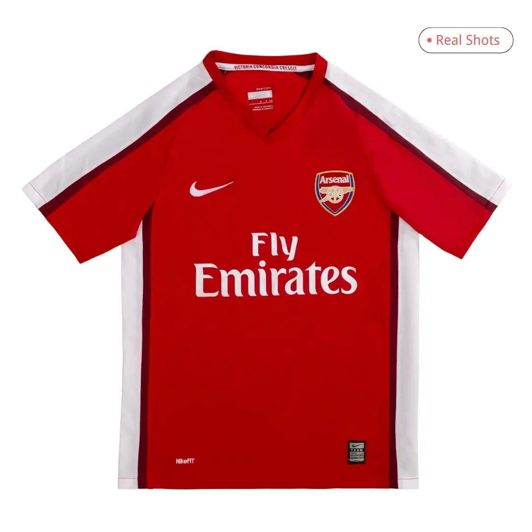 Camiseta retro de fútbol local Arshavin #23 del Arsenal 2008/10