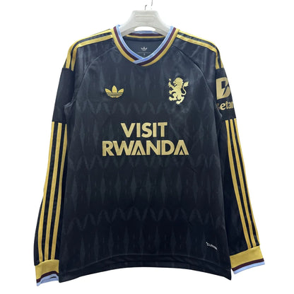 Aston Villa Away Long Sleeve Soccer Jersey 2026/27
