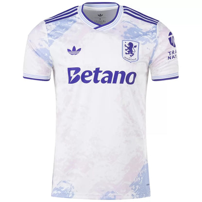 Camiseta de fútbol de visitante del Aston Villa 2025/26