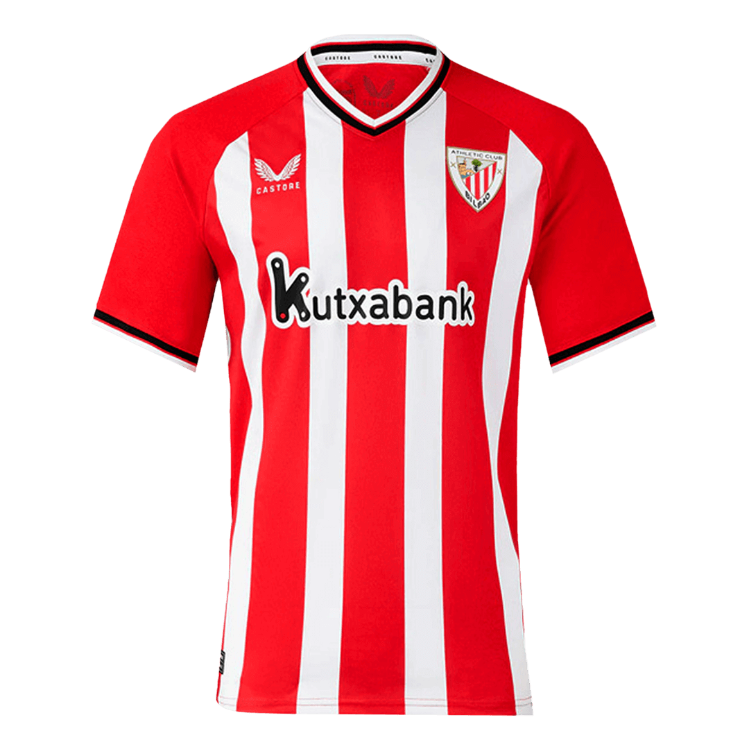 Camiseta de fútbol del Athletic Club de Bilbao para la temporada 2025/26