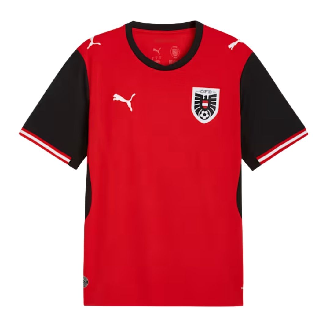 Austria Home Soccer Jersey 2026 World Cup