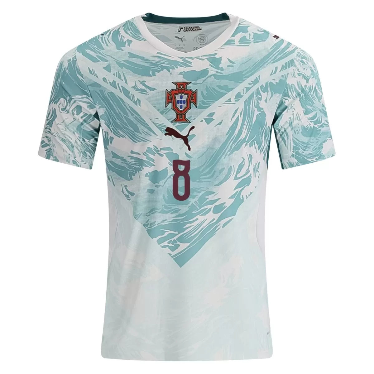 B.FERNANDES #8 Portugal Camiseta de fútbol de visitante Mundial 2026