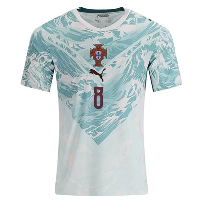 B.FERNANDES #8 Portugal Camiseta de fútbol de visitante Mundial 2026