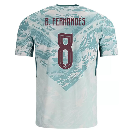 Maillot de foot B.FERNANDES #8 Portugal extérieur Coupe du Monde 2026