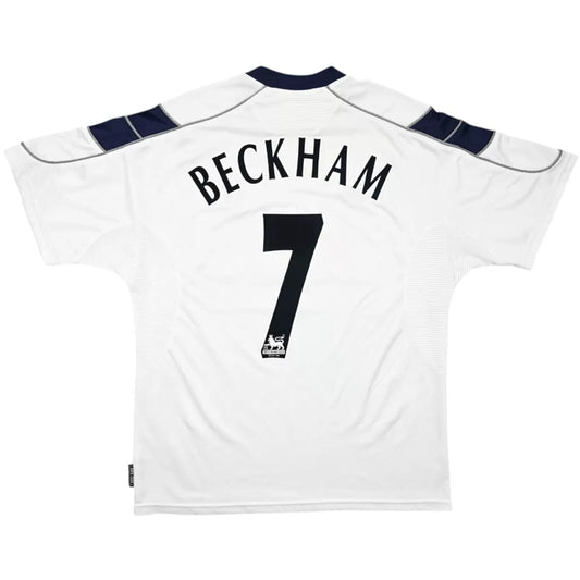 Maillot de Foot Rétro BECKHAM #7 Manchester United Extérieur 2000/01