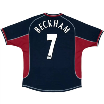 Camiseta retro BECKHAM #7 del Manchester United 2000/01