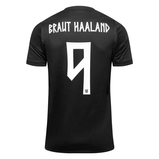 Maillot de foot Braut Haaland #9 Norvège Extérieur Coupe du Monde 2026