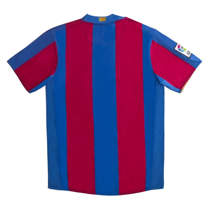 Camiseta de fútbol retro del Barcelona 2007/08 local