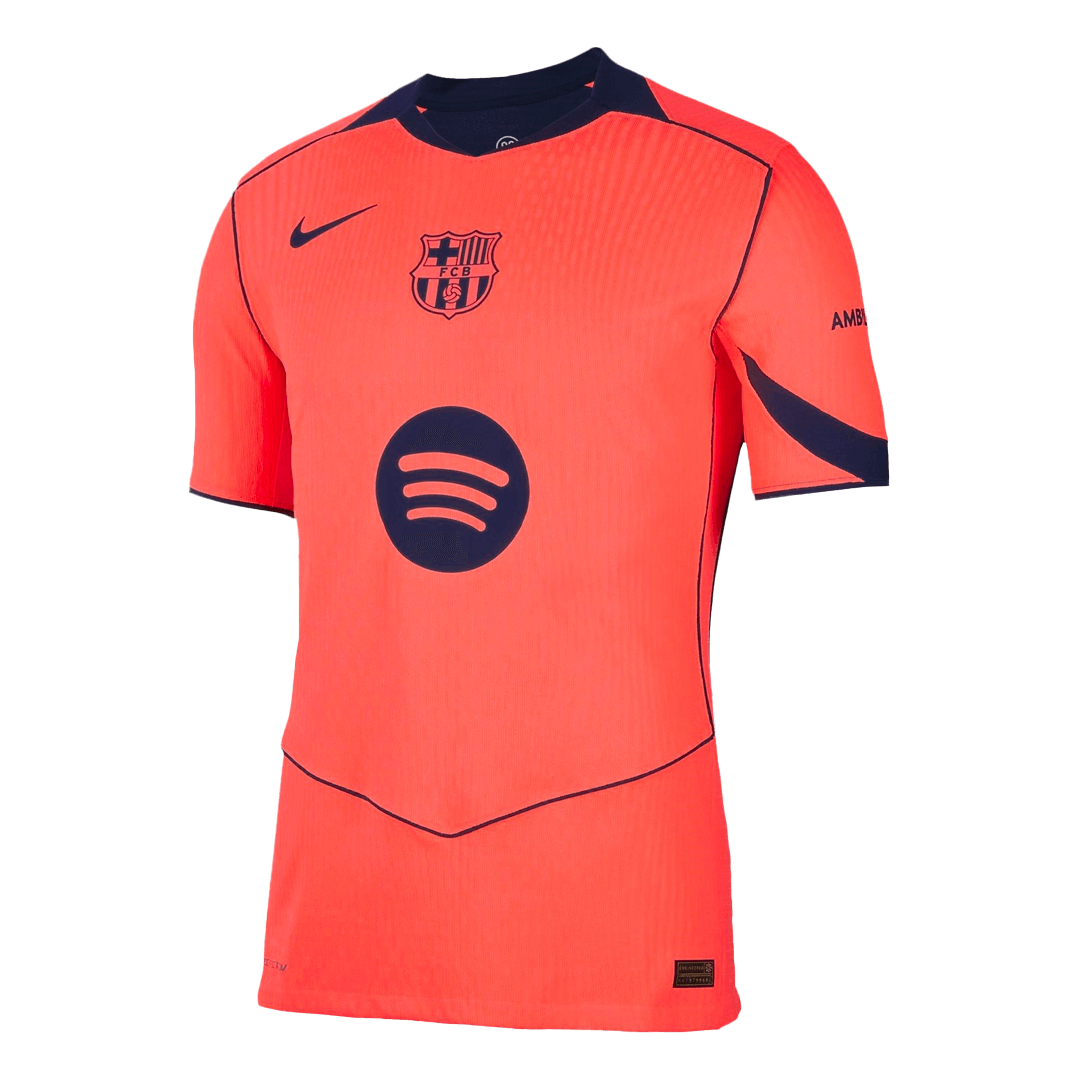 Camiseta de fútbol del FC Barcelona, ​​tercera equipación visitante, versión jugador, temporada 2025/26