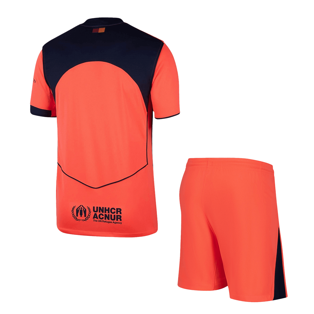 Tercera equipación visitante del FC Barcelona - Camiseta + pantalón corto 2025/26