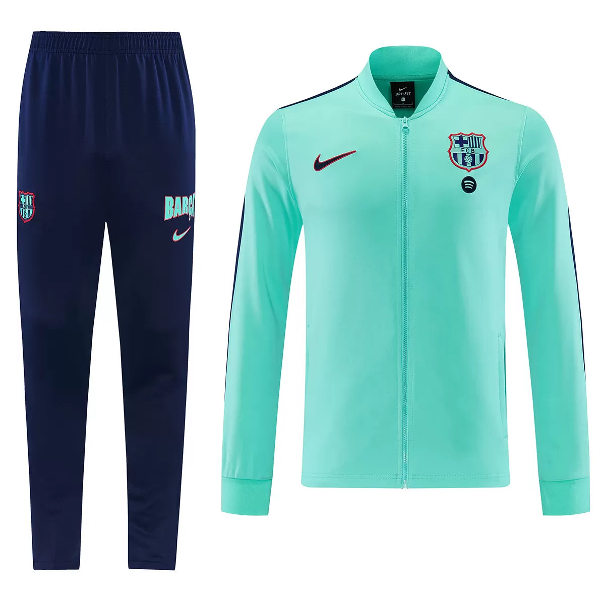Blaugrana Training Tracksuit 2026/27 Green (Jacket+Pants)