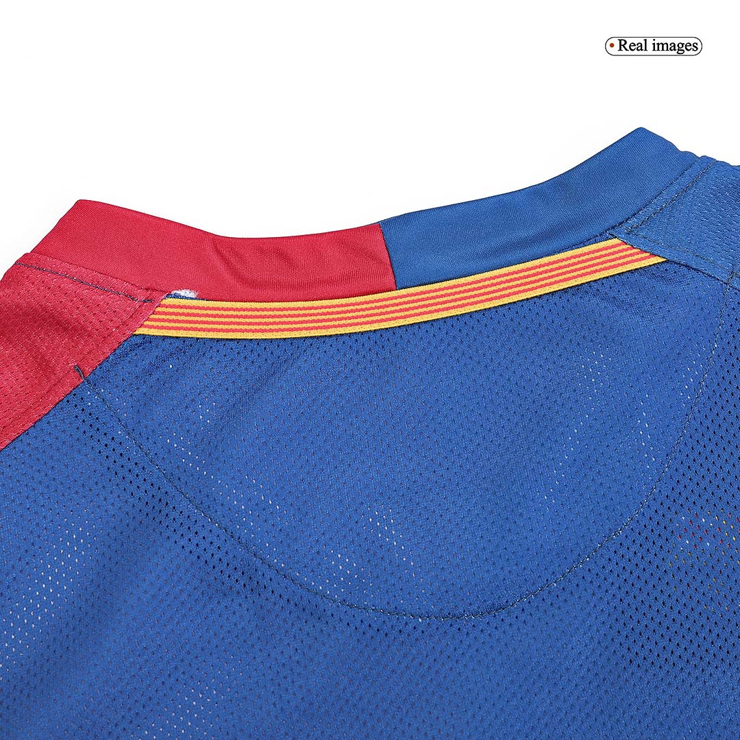 Camiseta retro de manga larga del FC Barcelona 2008/09 - Final de la Champions League