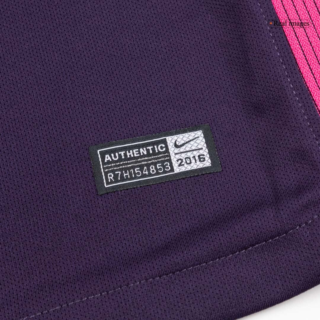 Camiseta retro de visitante del FC Barcelona 2016/17