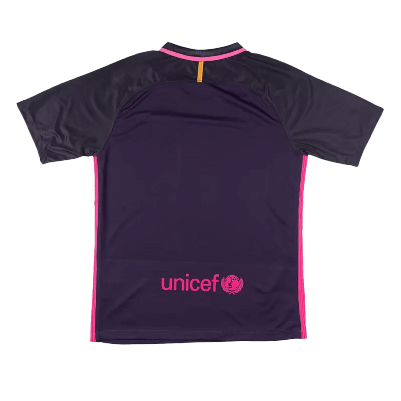 Camiseta retro de visitante del FC Barcelona 2016/17
