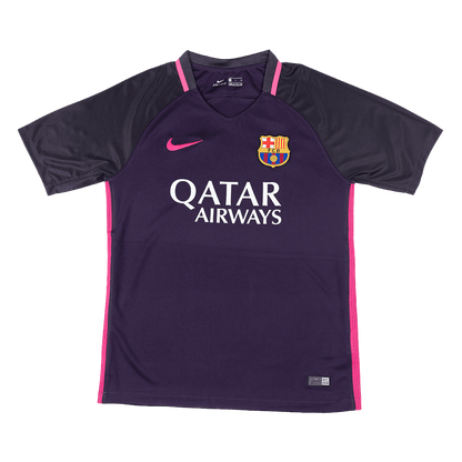 Camiseta retro de visitante del FC Barcelona 2016/17