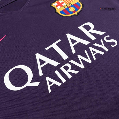 Camiseta retro de visitante del FC Barcelona 2016/17