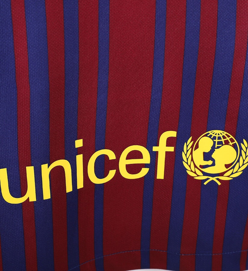 Camiseta de fútbol retro de manga larga del Barcelona 2017/18
