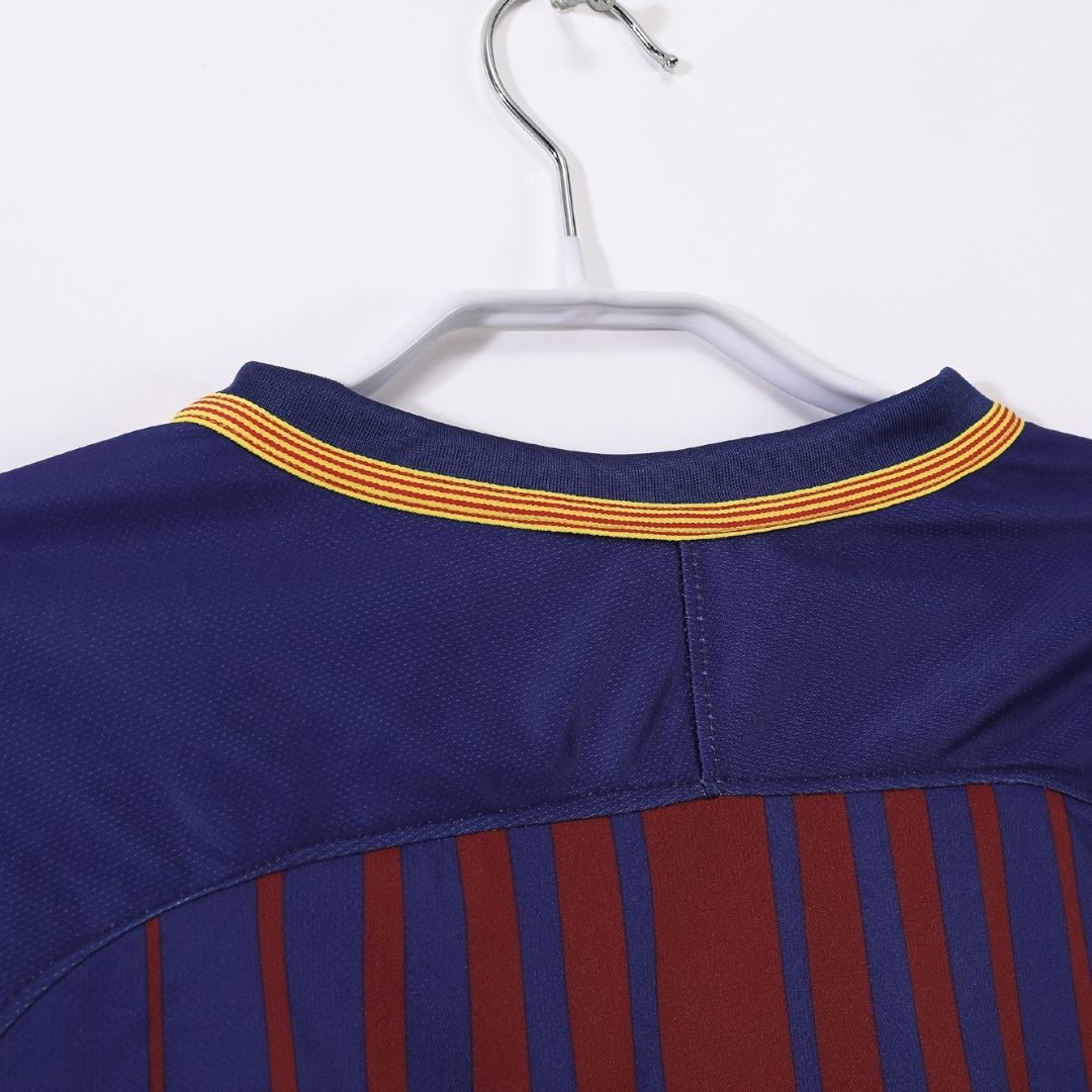 Camiseta de fútbol retro de local del Barcelona 2017/18