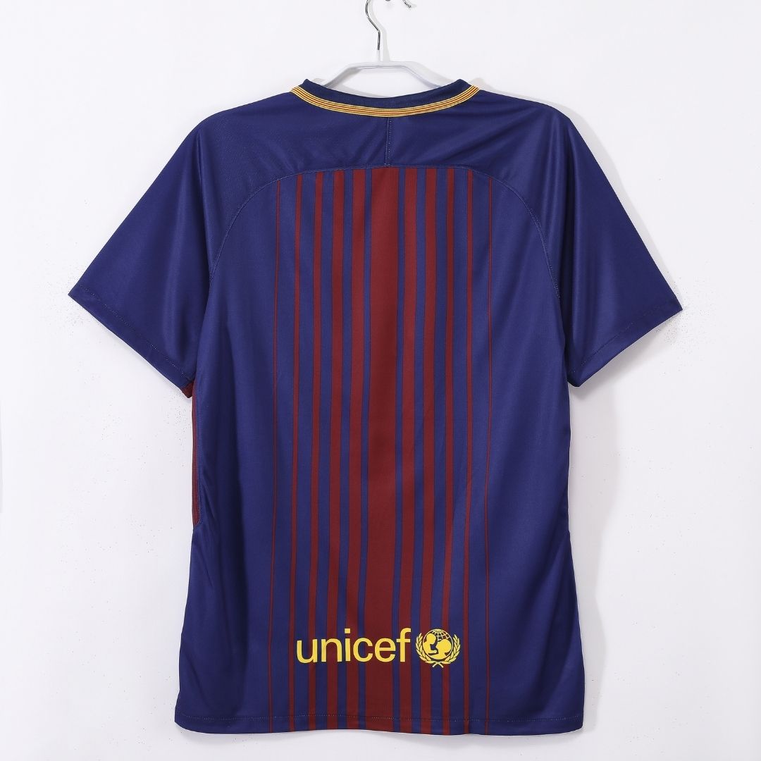 Camiseta de fútbol retro de local del Barcelona 2017/18