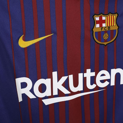 Camiseta de fútbol retro de local del Barcelona 2017/18