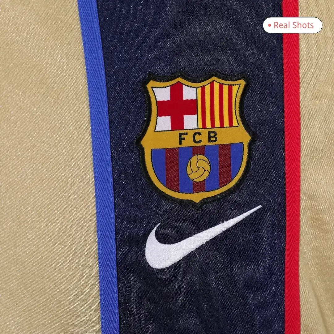 Camiseta retro de visitante del Barcelona 2002/03